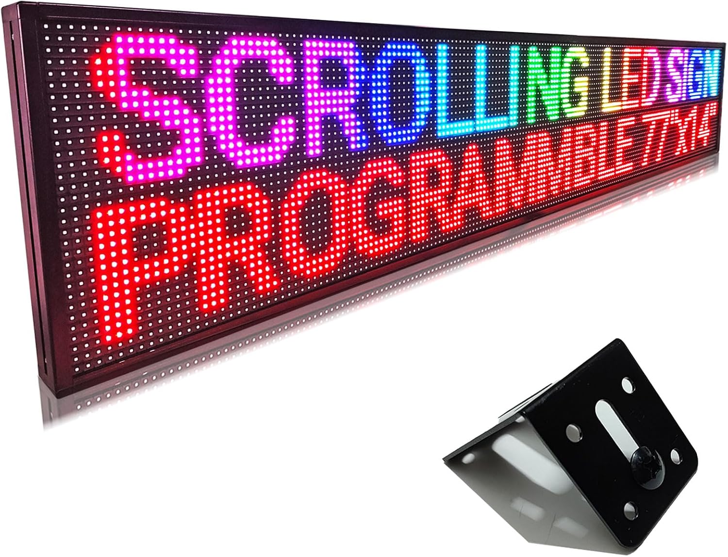HS Scrolling Led Sign Programmable, Outdoor Digital Signs Waterproof ，Electronic Message Display Board
