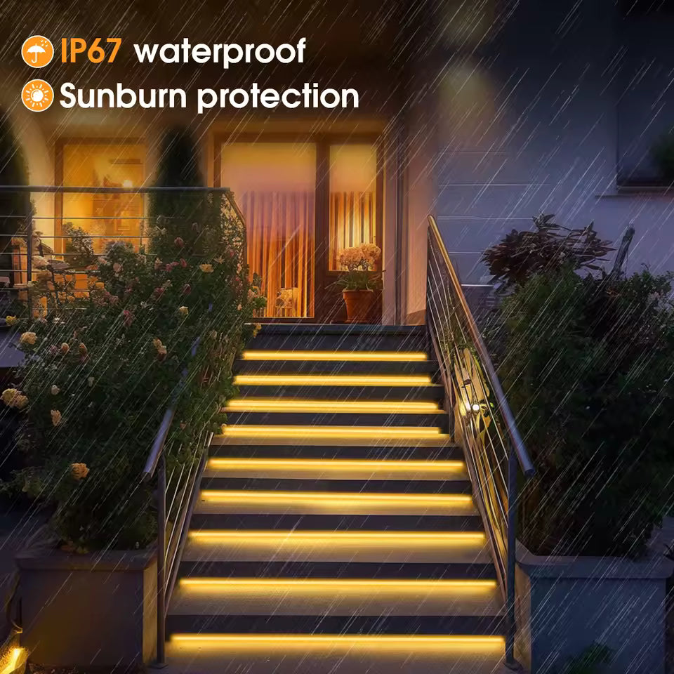 Flexible LED Neon Rope Lights with App/Remote, DIY Design Waterproof Outdoor RGB String Lamp, Music Sync for Bedroom Party
